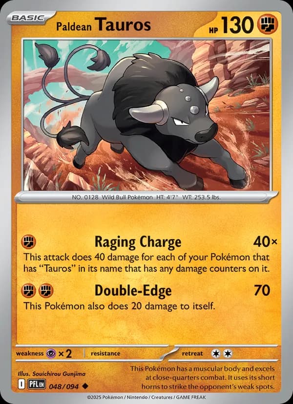 Paldean Tauros
