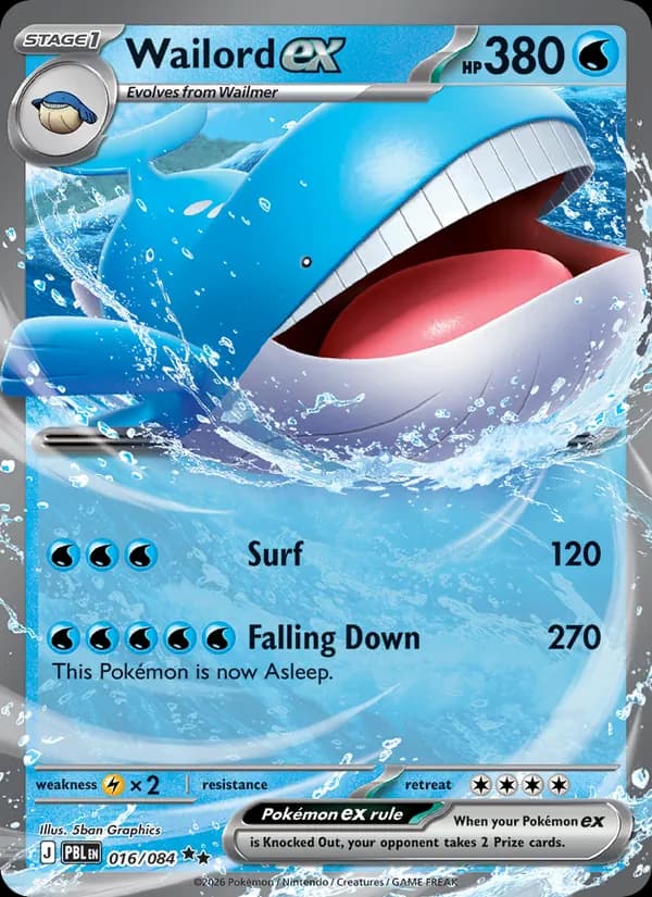 Wailord ex EX
