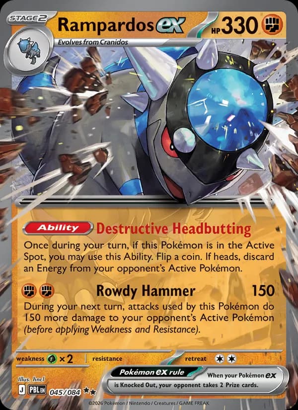 Rampardos ex EX