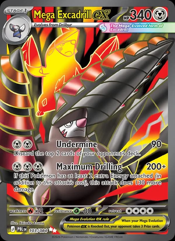 Mega Excadrill ex EX