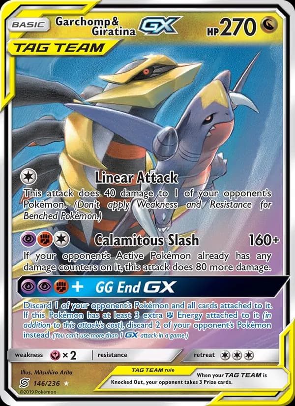 Garchomp & Giratina GX TAG TEAM-GX