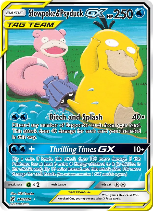 Slowpoke & Psyduck GX TAG TEAM-GX