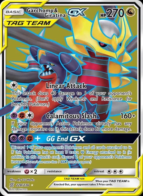 Garchomp & Giratina GX TAG TEAM-GX
