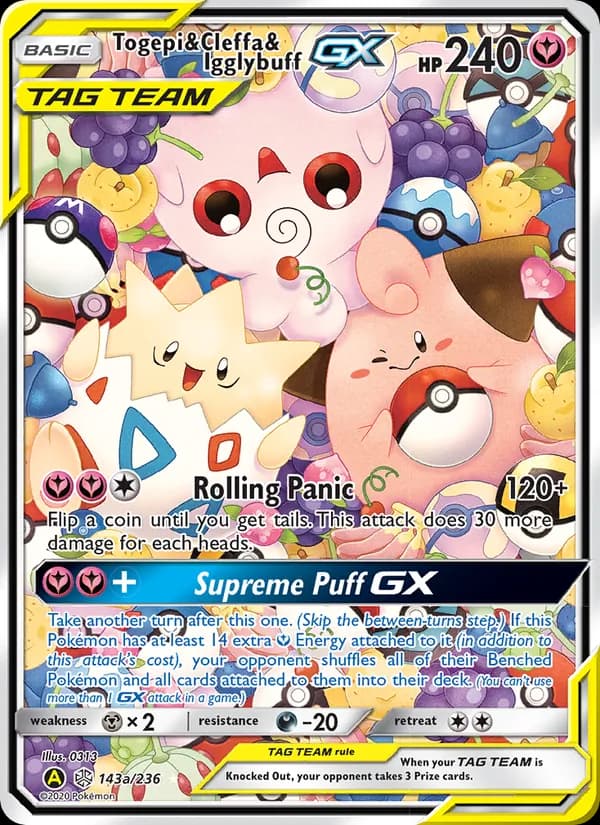 Togepi & Cleffa & Igglybuff GX TAG TEAM-GX