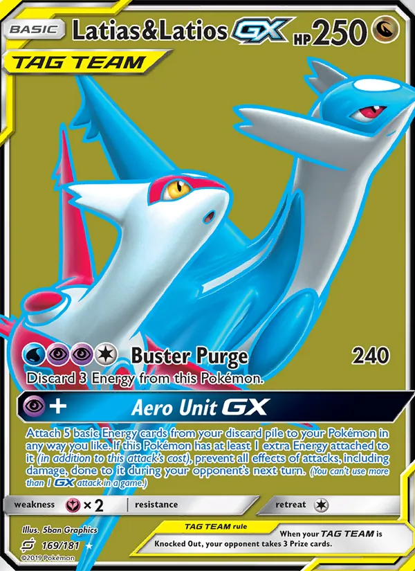 Latias & Latios GX TAG TEAM-GX