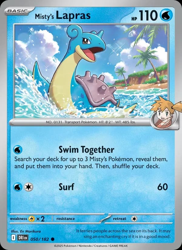 Misty's Lapras