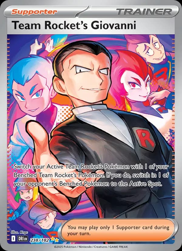Team Rocket's Giovanni