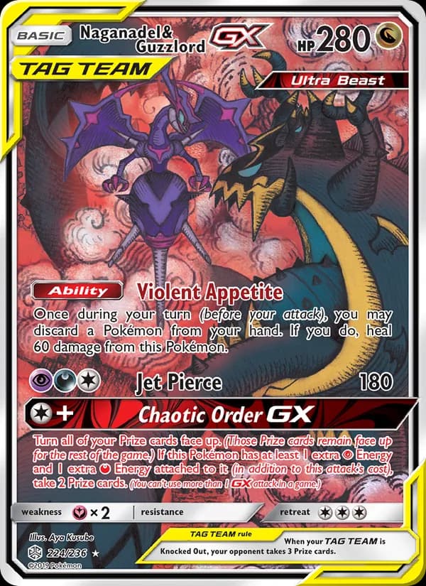 Naganadel & Guzzlord GX TAG TEAM-GX