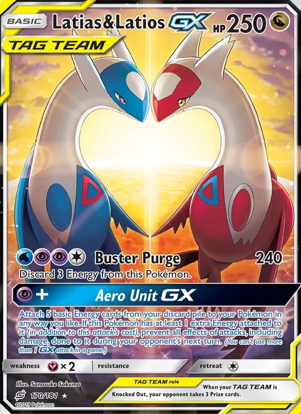 Latias & Latios GX TAG TEAM-GX